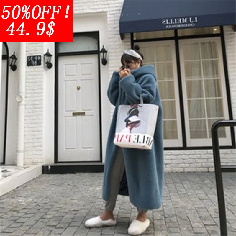 The New Spring And Winter 2019 Women Fur Coat Fashion Korean Edition Loose Imitation Rabbit Hair Long Hooded Hot Sale Coats
The New Spring And Winter 2019 Women Fur Coat Fashion Korean Edition Loose Imitation Rabbit Hair Long Hooded Hot Sale Coats