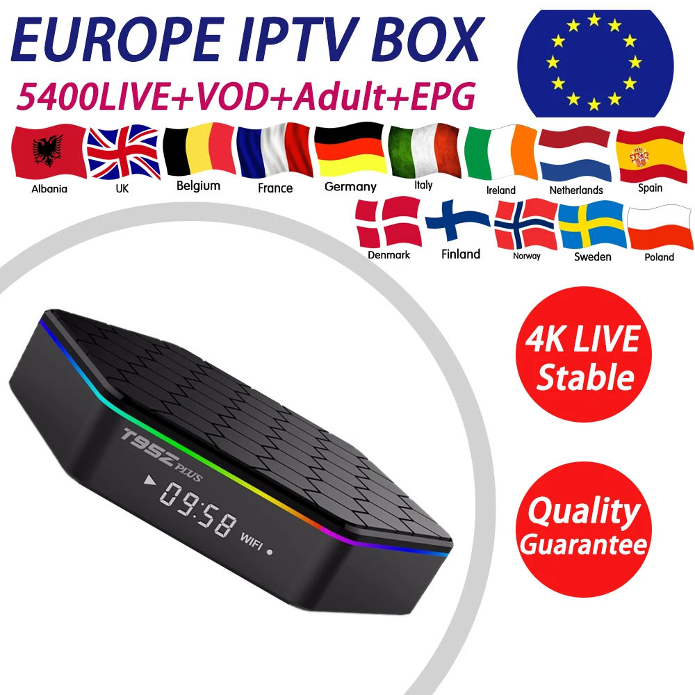T95Z plus Android tv box 7.1 16G Amolgic S912 better support H.265 with Italy UK Germany Europe French Adult tv free
T95Z plus Android tv box 7.1 16G Amolgic S912 better support H.265 with Italy UK Germany Europe French Adult tv free