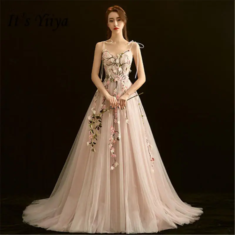It's YiiYa New Summer Petal Dream Pink Bride Gown Sexy Spaghetti Strap Floor-legnth Wedding Dress De Novia Casamento DV033
It's YiiYa New Summer Petal Dream Pink Bride Gown Sexy Spaghetti Strap Floor-legnth Wedding Dress De Novia Casamento DV033