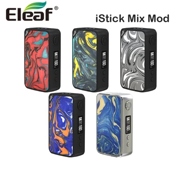 Original Eleaf iStick Mix Mod 160W iStick Mix Box MOD Vape Electronic Cigarette Support ELLO POP Tank by Dual 18650 battery
Original Eleaf iStick Mix Mod 160W iStick Mix Box MOD Vape Electronic Cigarette Support ELLO POP Tank by Dual 18650 battery
