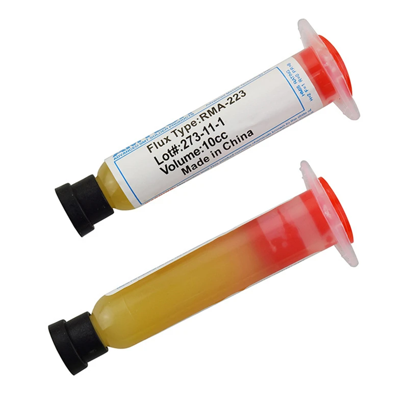 1Pcs 10cc Solder Paste Flux Grease SMD Syringe Soldering Volume Welding Supplies NC-559-ASM-UV
1Pcs 10cc Solder Paste Flux Grease SMD Syringe Soldering Volume Welding Supplies NC-559-ASM-UV