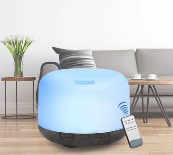 Remote Control 500ML Air Humidifier Essential Oil Diffuser Ultrasonic Mist Maker Ultrasonic Aroma Diffuser Atomizer LED for home
Remote Control 500ML Air Humidifier Essential Oil Diffuser Ultrasonic Mist Maker Ultrasonic Aroma Diffuser Atomizer LED for home
