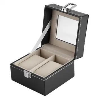2 Slots Watch Storage Display Case Box Wristwatch Luxury Jewelry Organizer Woman Man Gift Watches Storage Case Bins 2017
2 Slots Watch Storage Display Case Box Wristwatch Luxury Jewelry Organizer Woman Man Gift Watches Storage Case Bins 2017