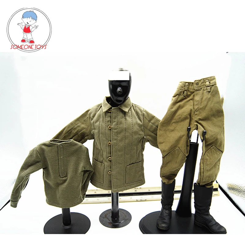 1/6 scale WWII Soviet Sniper Uniform Suit Military Clothes For 12 Inches DIY Action Figrues 
1/6 scale WWII Soviet Sniper Uniform Suit Military Clothes For 12 Inches DIY Action Figrues