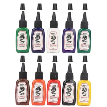10 Colors Semi-permanent Tattoo Inks Set Longlasting Eyeliner Eyebrow Lip Tattoo Pigment Ink
10 Colors Semi-permanent Tattoo Inks Set Longlasting Eyeliner Eyebrow Lip Tattoo Pigment Ink