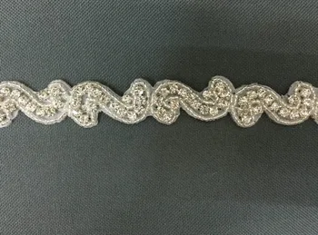 10Yards fashion Bridal Crystal Rhinestone Applique trim For Bridal wedding dress headband hat clothes Costume sash accessory
10Yards fashion Bridal Crystal Rhinestone Applique trim For Bridal wedding dress headband hat clothes Costume sash accessory