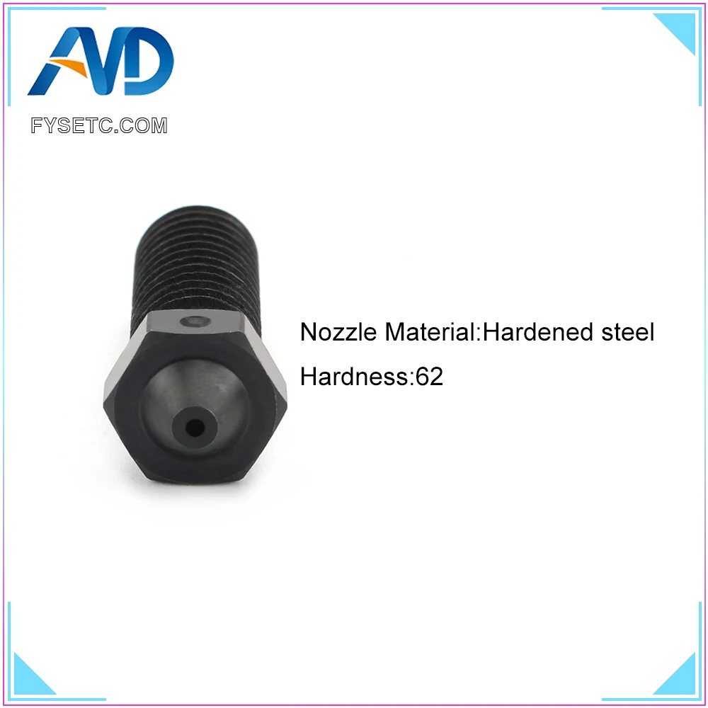 5pcs Volcano Hardened Steel Nozzles For High Temperature 3D Printing PEI PEEK Carbon Fiber Filament For E3D Volcano Hotend
5pcs Volcano Hardened Steel Nozzles For High Temperature 3D Printing PEI PEEK Carbon Fiber Filament For E3D Volcano Hotend