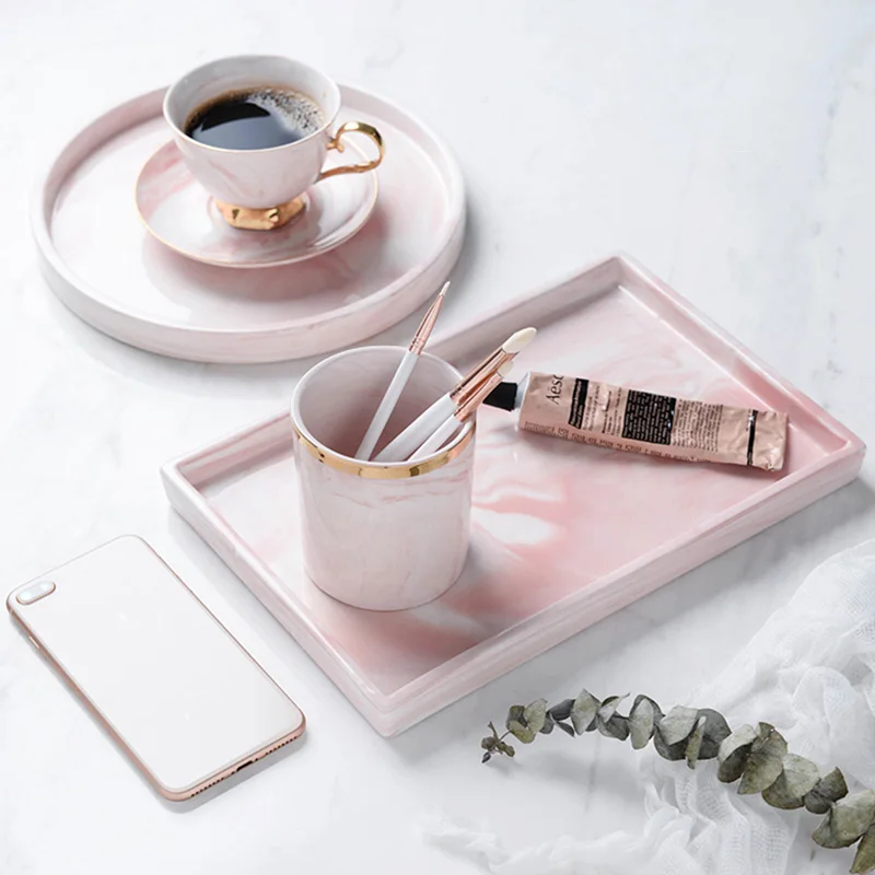 Creative Nordic style earth ceramic marble plate simple home decoration storage tray photography props beauty
Creative Nordic style earth ceramic marble plate simple home decoration storage tray photography props beauty