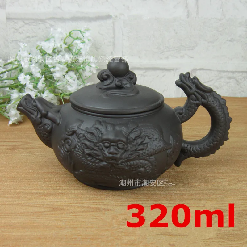 New Arrival Chinese Dragon Kung Fu Teapot Tea Pot Set 320ml Clay High Quality Yixing Handmade Zisha Ceramic Porcelain Kettle
New Arrival Chinese Dragon Kung Fu Teapot Tea Pot Set 320ml Clay High Quality Yixing Handmade Zisha Ceramic Porcelain Kettle