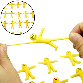Plastic 5 Pieces/lot Small Yellow Man Can Pull TPR Soft Expression Creative The Little Doll Capsule Toys 4.8 cm x 4.5 cm
Plastic 5 Pieces/lot Small Yellow Man Can Pull TPR Soft Expression Creative The Little Doll Capsule Toys 4.8 cm x 4.5 cm