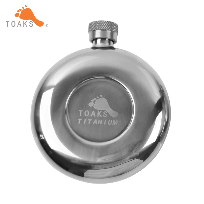 TOAKS 150ml Titanium Hip Flask Outdoor Camping Hiking Climbing Ultralight Flask Flagon Wine Bottle
TOAKS 150ml Titanium Hip Flask Outdoor Camping Hiking Climbing Ultralight Flask Flagon Wine Bottle
