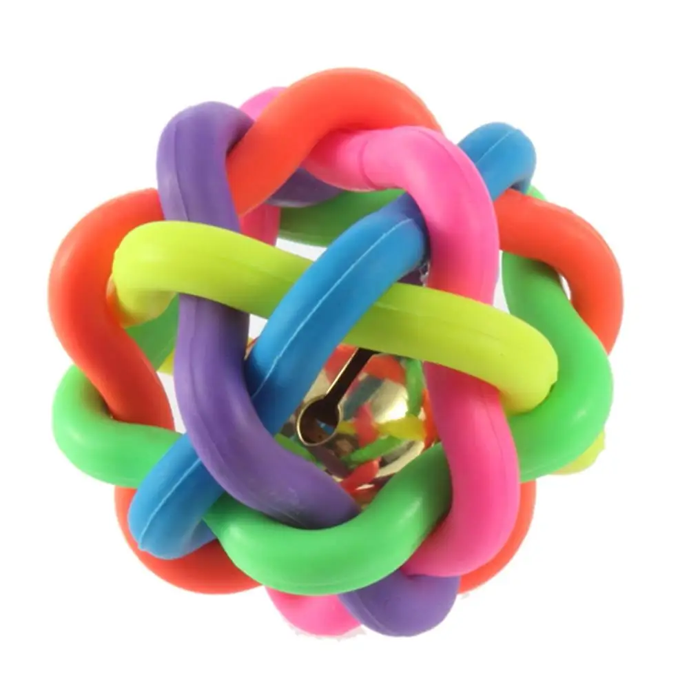 5cm 6.5cm 8cm Woven Ball Knot Ball Chew Toys Teeth Cleaning Ball With Bell Pet Dog Cat Braided Rubber(Multicolor)
5cm 6.5cm 8cm Woven Ball Knot Ball Chew Toys Teeth Cleaning Ball With Bell Pet Dog Cat Braided Rubber(Multicolor)