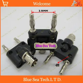 10pcs DIY BNC adapter, BNC female socket to double 4mm banana plug 19mm pitch for ET310 oscillograph accessories Free Shipping
10pcs DIY BNC adapter, BNC female socket to double 4mm banana plug 19mm pitch for ET310 oscillograph accessories Free Shipping