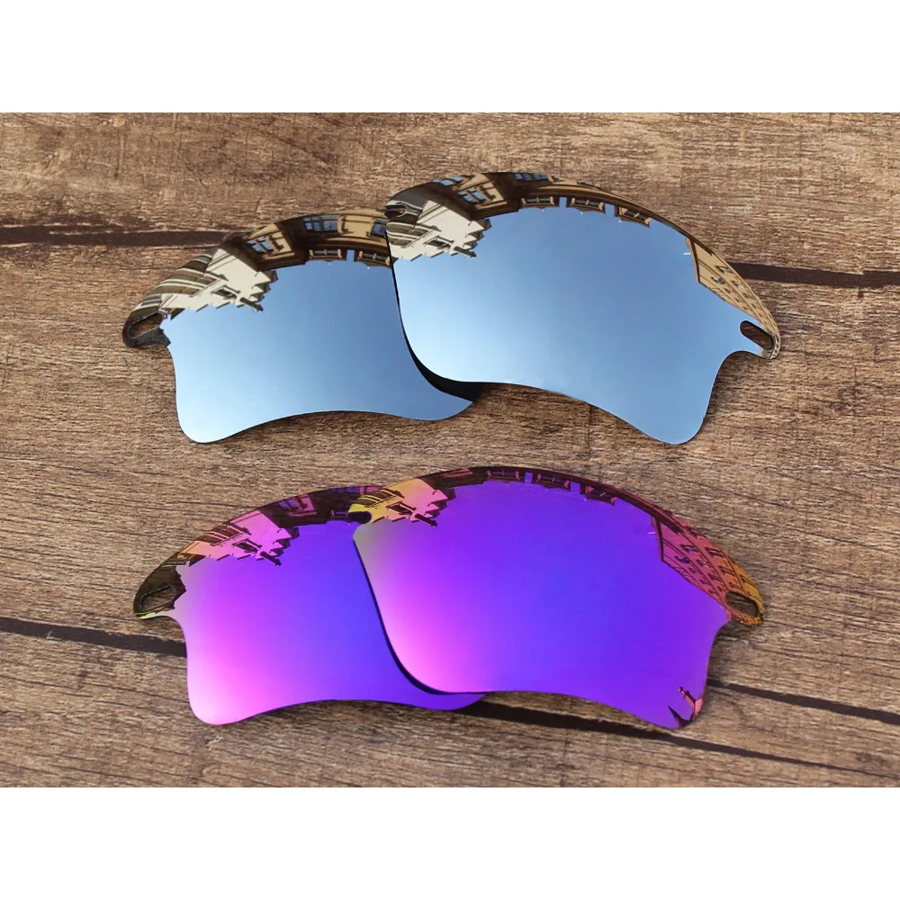 Vonxyz 2 Pairs Chrome Mirror & Violet Mirror Polarized Replacement Lenses for-Oakley Fast Jacket XL OO9156 Frame
Vonxyz 2 Pairs Chrome Mirror & Violet Mirror Polarized Replacement Lenses for-Oakley Fast Jacket XL OO9156 Frame