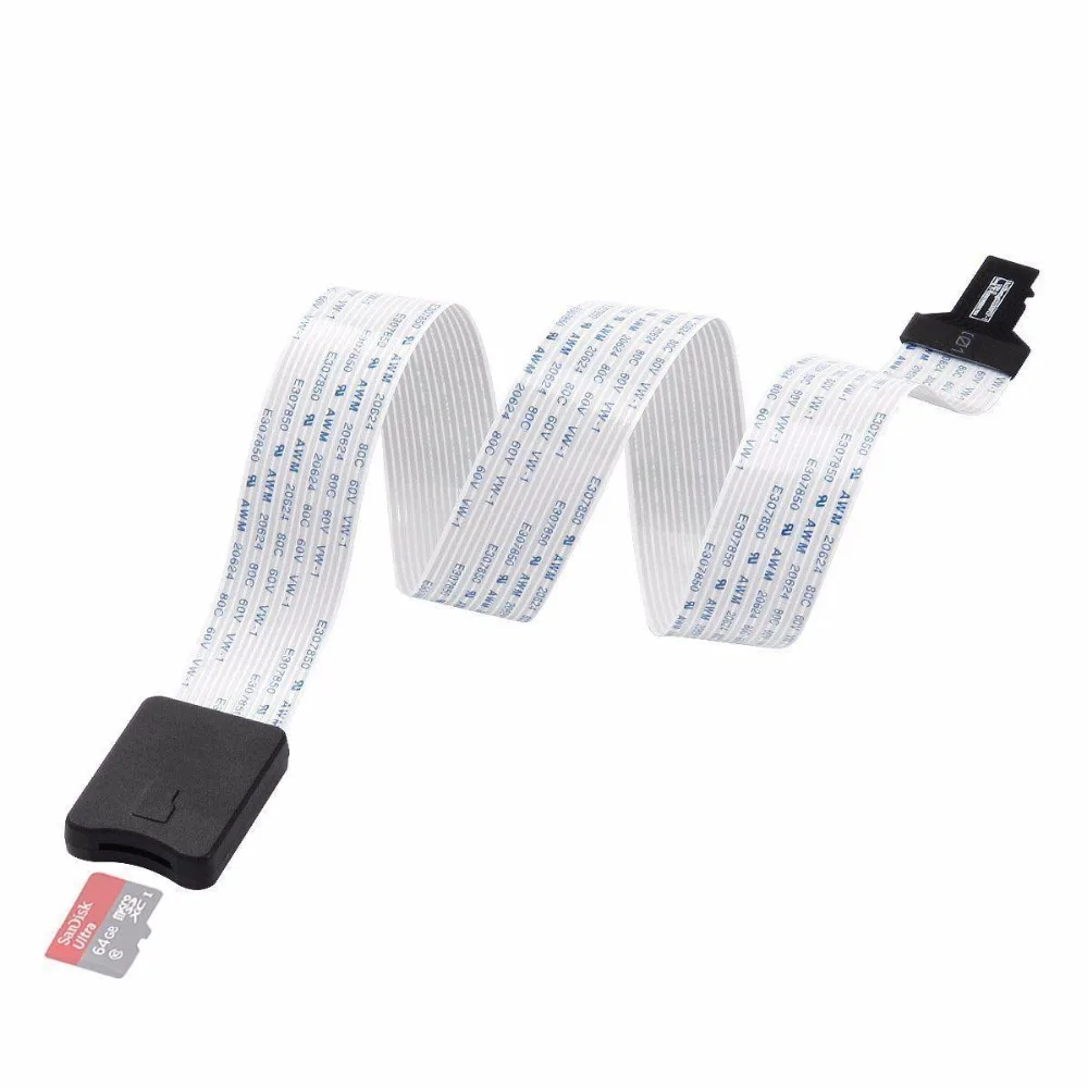 Cewaal 2017 New 48CM TF to Micro SD Flex Extension Cable Memory Card Extender Dapter Reader Car GPS Mobile
Cewaal 2017 New 48CM TF to Micro SD Flex Extension Cable Memory Card Extender Dapter Reader Car GPS Mobile