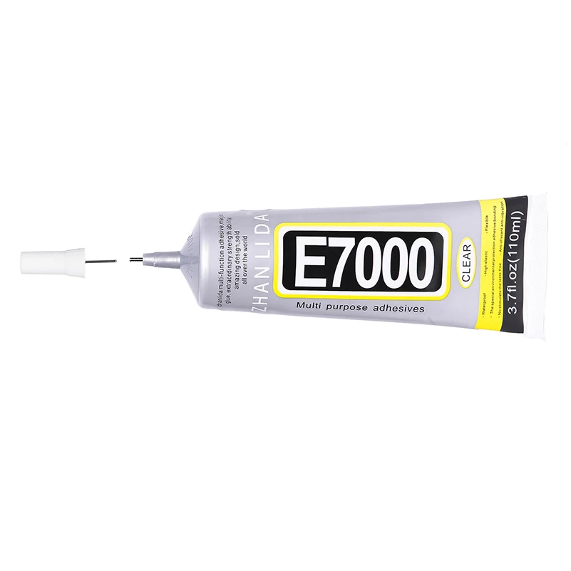 110ml Waterproof Super E7000 Liquid Glue Metal Leather Adhesive School Bts Scrapbooking Bond Epoxy Resin Wood Fabric Rhinestone
110ml Waterproof Super E7000 Liquid Glue Metal Leather Adhesive School Bts Scrapbooking Bond Epoxy Resin Wood Fabric Rhinestone