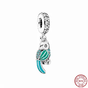 Mixed Enamel Teal CZ Tropical Parrot Pendant Beads for Women Jewelry Making DIY Fit PANDORA Charms Silver 925 Original FL401
Mixed Enamel Teal CZ Tropical Parrot Pendant Beads for Women Jewelry Making DIY Fit PANDORA Charms Silver 925 Original FL401
