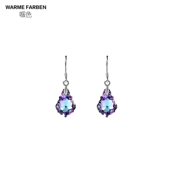 Warme Farben Femme 925 Sterling Silver Water Drop Earrings for Women 's bijoux Crystal Fine Jewelry Charms zircon earring Party
Warme Farben Femme 925 Sterling Silver Water Drop Earrings for Women 's bijoux Crystal Fine Jewelry Charms zircon earring Party