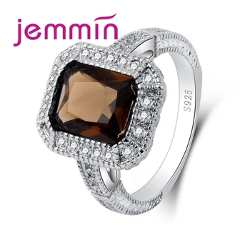 Gorgeous Jewelry Popular Tea CZ & White CZ 925 Sterling Silver Ring Women Wholesale Geometric Ornaments Women Jewelry
Gorgeous Jewelry Popular Tea CZ & White CZ 925 Sterling Silver Ring Women Wholesale Geometric Ornaments Women Jewelry
