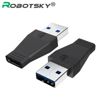 High Speed USB 3.0 To USB 3.1 Type C Adapter USB-C Type-C Female To USB3.0 Type-A Converter For Mobile Phone Hard Disk Connector
High Speed USB 3.0 To USB 3.1 Type C Adapter USB-C Type-C Female To USB3.0 Type-A Converter For Mobile Phone Hard Disk Connector