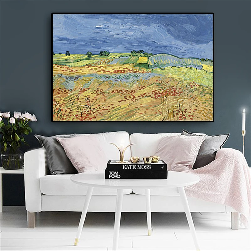 WHEATFIELD Field Crows Van Gogh Abstract Oil Painting on Canvas Posters and Prints Scandinavian Wall Art Picture for Living Room
WHEATFIELD Field Crows Van Gogh Abstract Oil Painting on Canvas Posters and Prints Scandinavian Wall Art Picture for Living Room