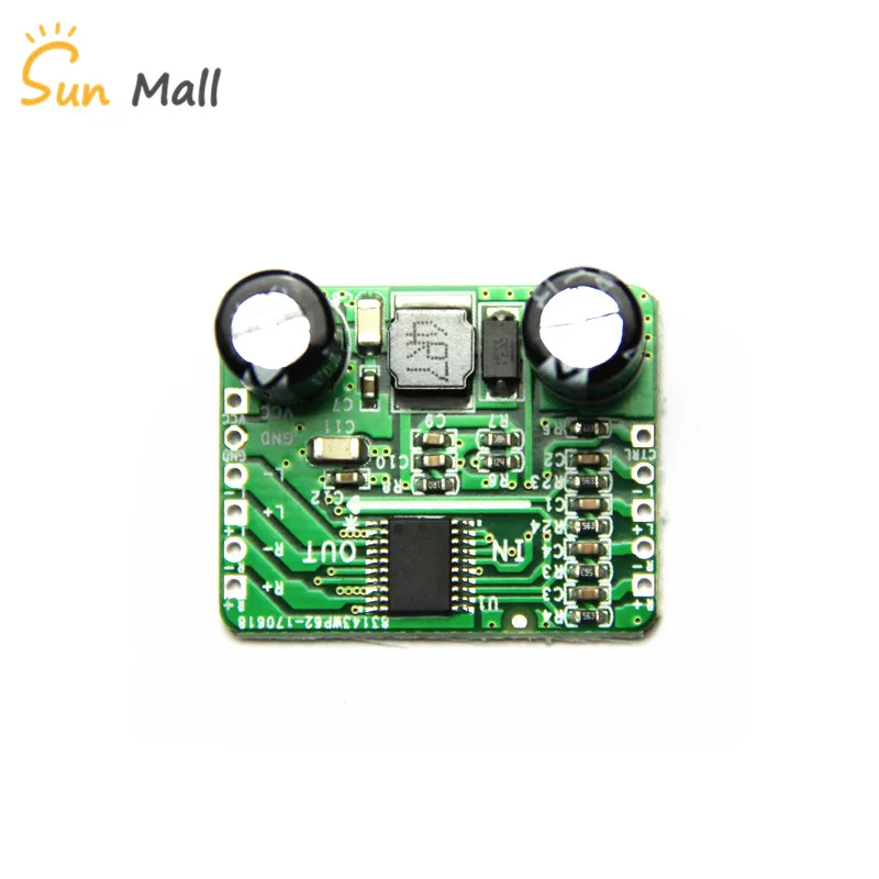 Digital Power Amplifier Board Class D 2x5W Dual HT8698 Differential Input 2.5-5.5V Boost Adjustable
Digital Power Amplifier Board Class D 2x5W Dual HT8698 Differential Input 2.5-5.5V Boost Adjustable