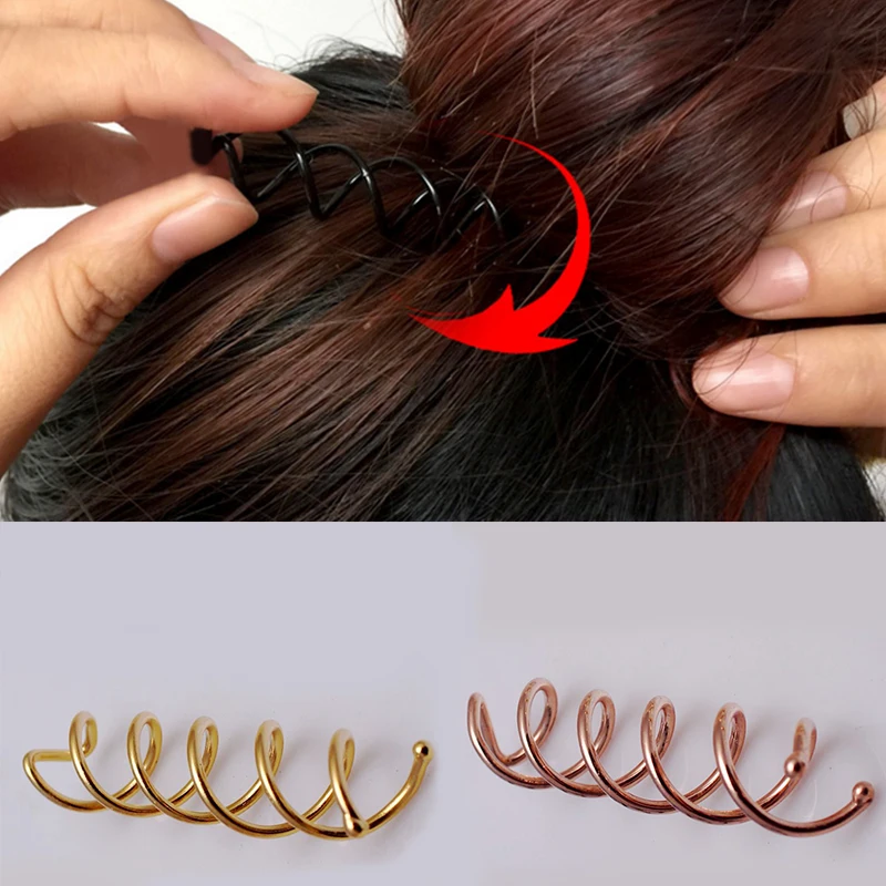 1PC Fashion Women Golden Dispenser Spiral Aolly Plated Hairdressing Tool Hairpin Hair Accessories
1PC Fashion Women Golden Dispenser Spiral Aolly Plated Hairdressing Tool Hairpin Hair Accessories