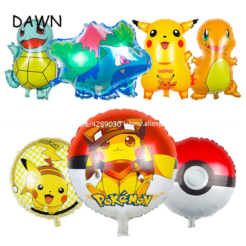 1pcs/lot Cartoon Pikachu Pokemon Go Foil Balloons Children Inflatable toys Helium balloons birthday party decorations kids Party
1pcs/lot Cartoon Pikachu Pokemon Go Foil Balloons Children Inflatable toys Helium balloons birthday party decorations kids Party
