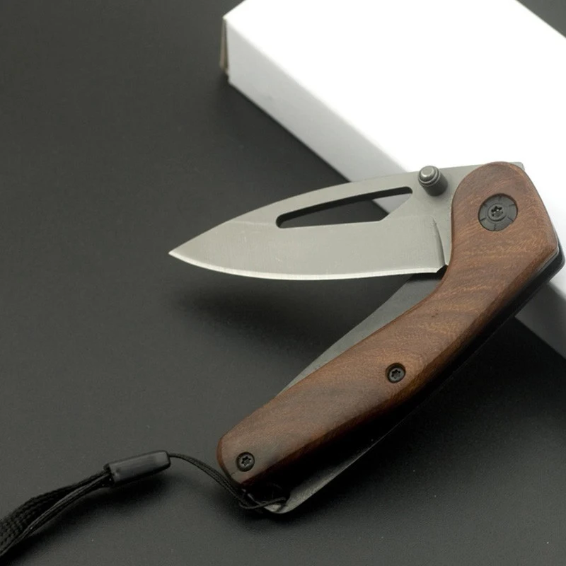 Складной Ножи охоты лезвием открытый карман выживания кемпинг инструмент