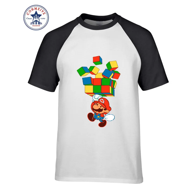 Hot High Quality Cotton Fashion Cartoon Super Mario Rubiks Cube Cotton T Shirt for men
Hot High Quality Cotton Fashion Cartoon Super Mario Rubiks Cube Cotton T Shirt for men