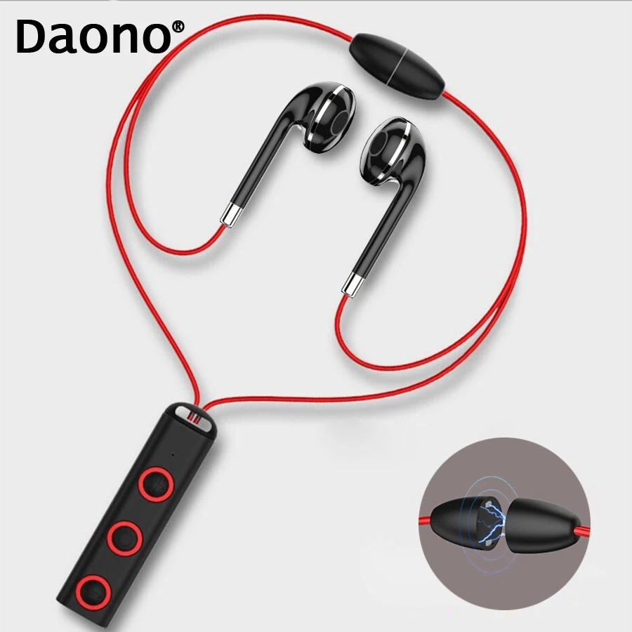 Daono High Quality Sports Bluetooth Headphone Sweat Proof Earphone Magnetic Earpiece Stereo Wireless Headset for Mobile Phone
Daono High Quality Sports Bluetooth Headphone Sweat Proof Earphone Magnetic Earpiece Stereo Wireless Headset for Mobile Phone