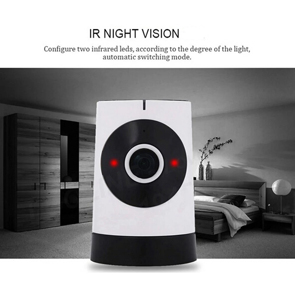 SmartYIBA 1.0MP Wireless CCTV Camera IP Camera 180 Degrees View WIFI Security Camera APP Remote Monitoring IOS Android 64 GB TF
SmartYIBA 1.0MP Wireless CCTV Camera IP Camera 180 Degrees View WIFI Security Camera APP Remote Monitoring IOS Android 64 GB TF