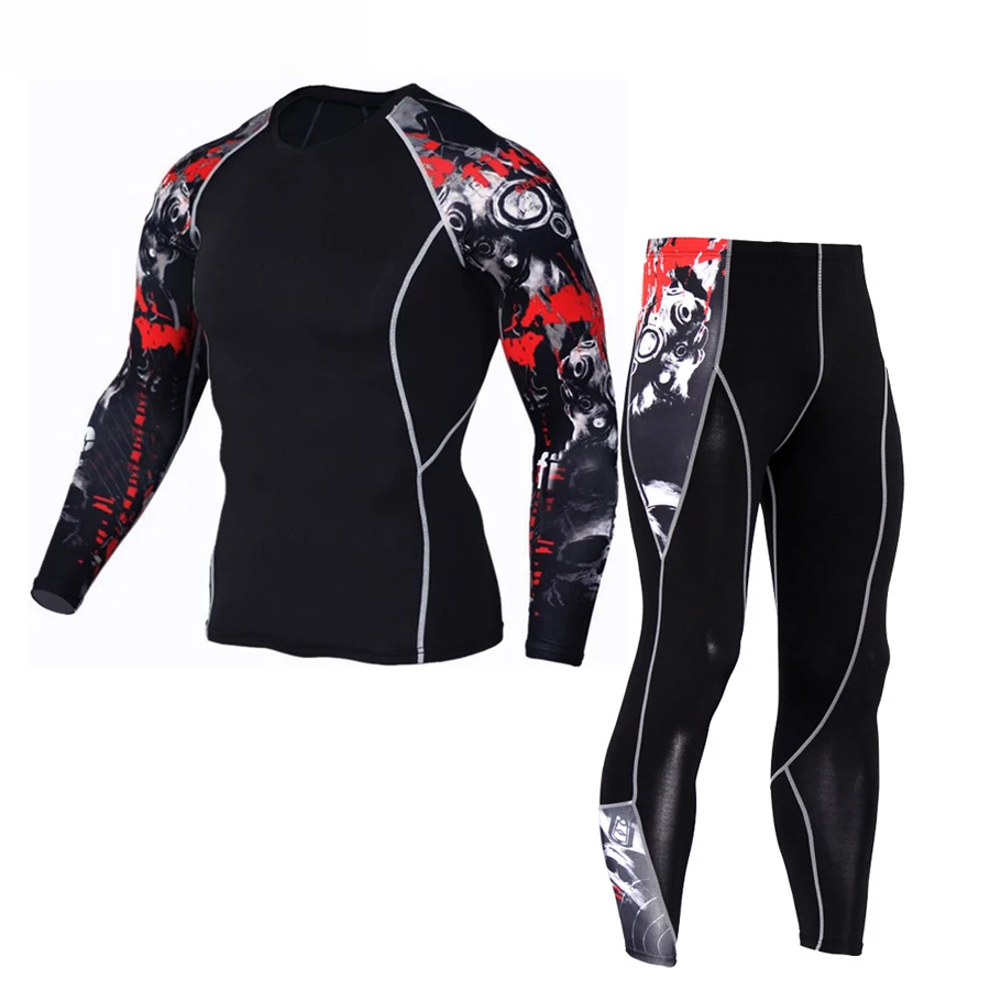 MMA Compression Sport Suit for Men Mma Rashguard Muay Thai Kickboxing T Shirt Mma Boxing Jerseys+Pants Workout Sports Tracksuit
MMA Compression Sport Suit for Men Mma Rashguard Muay Thai Kickboxing T Shirt Mma Boxing Jerseys+Pants Workout Sports Tracksuit