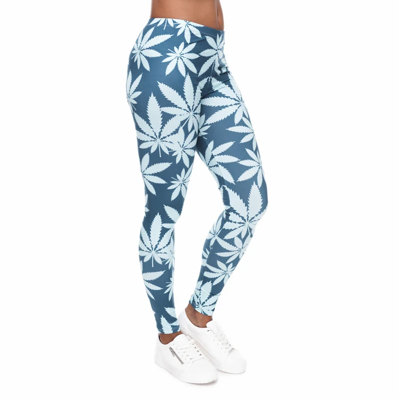 Mint Weeds Blue Print Fashion Woman Leggings Lady Close-fitting Fitness Pants Breathable Perspiration Quick-dry Sport Pants
Mint Weeds Blue Print Fashion Woman Leggings Lady Close-fitting Fitness Pants Breathable Perspiration Quick-dry Sport Pants
