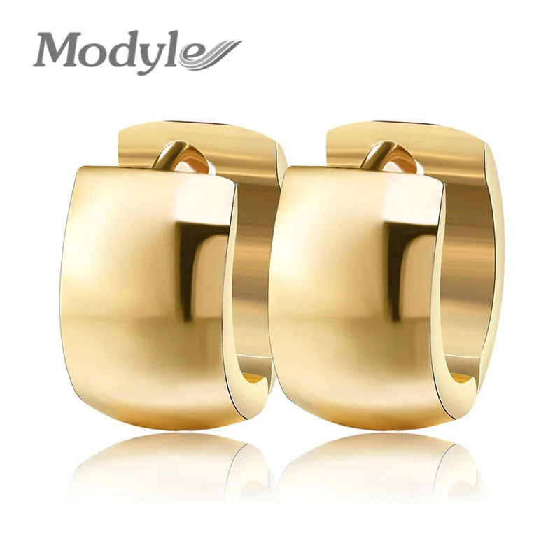 Modyle 2019 New Fashion High Polished Gold Color 316L Stainless Steel Small Earrings for Women
Modyle 2019 New Fashion High Polished Gold Color 316L Stainless Steel Small Earrings for Women