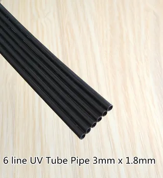 5 meters/lot 6 lines UV ink tube solvent resistant ink tube 3mm*1.8mm uv ink tube tubing ink hose pipe 6 line black
5 meters/lot 6 lines UV ink tube solvent resistant ink tube 3mm*1.8mm uv ink tube tubing ink hose pipe 6 line black
