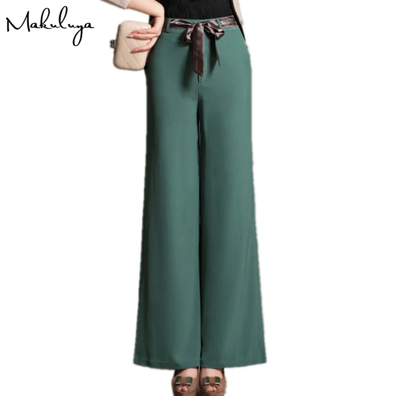 Makuluya 2018 NEW ARRIVAL wide leg straight women pants super slim waist grace lady trousers zipper belt casual pants ZTK-85-80
Makuluya 2018 NEW ARRIVAL wide leg straight women pants super slim waist grace lady trousers zipper belt casual pants ZTK-85-80