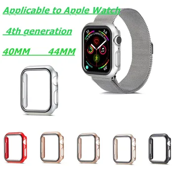 Ultra-thin Milanese Loop Suit Mirror PC Watch Case Strap For Apple Watch4 Fashion Strap Protective Case For Iwatch Series40/44mm
Ultra-thin Milanese Loop Suit Mirror PC Watch Case Strap For Apple Watch4 Fashion Strap Protective Case For Iwatch Series40/44mm