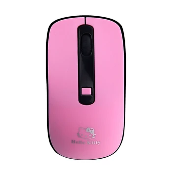 Weyes Hello Kitty Rechargeable Wireless Mouse Mice souris sans fil Computer PC Gamer USB 2.4Ghz Girl Pink KT Mouse With Battey
Weyes Hello Kitty Rechargeable Wireless Mouse Mice souris sans fil Computer PC Gamer USB 2.4Ghz Girl Pink KT Mouse With Battey