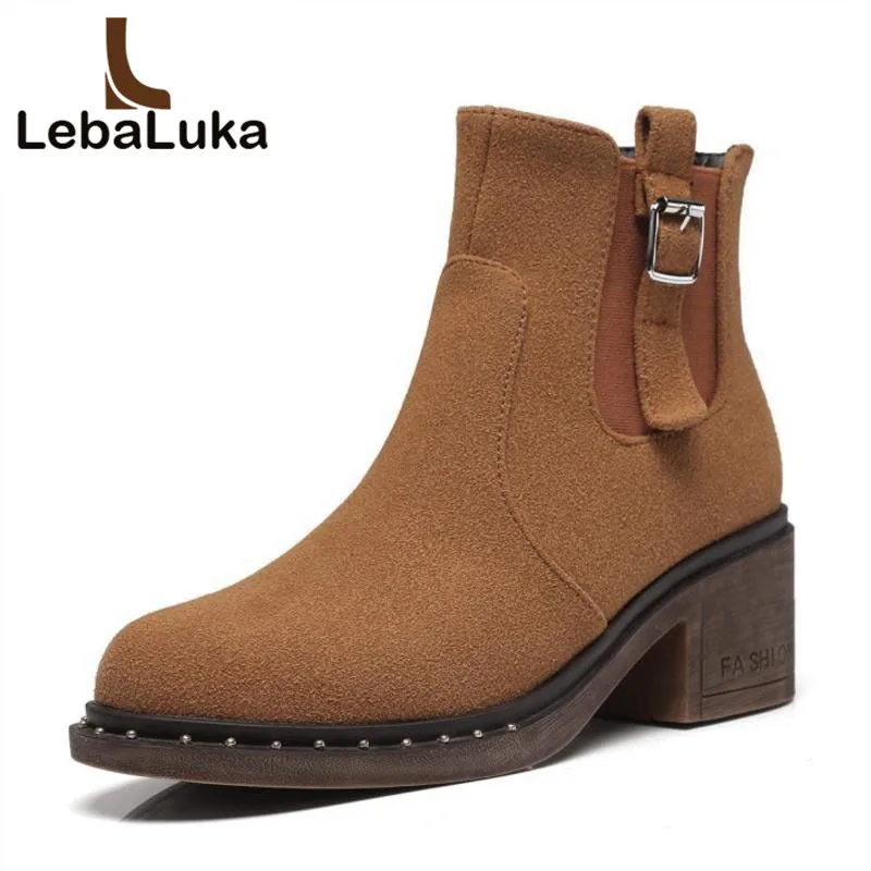 Tuyoki New Women Ankle Boots Buckle Elastic Band Winter Keep Warm Women'S Shoes String Bead High Heels Fur Boots Size 32-43
Tuyoki New Women Ankle Boots Buckle Elastic Band Winter Keep Warm Women'S Shoes String Bead High Heels Fur Boots Size 32-43