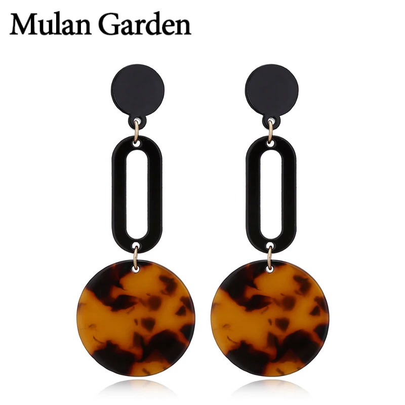 M&G Vintage Geometric Long Leopard Acrylic Dangle Earrings for Women New Gray Pink Elegant Steel Resin Earrings Fashion Jewelry
M&G Vintage Geometric Long Leopard Acrylic Dangle Earrings for Women New Gray Pink Elegant Steel Resin Earrings Fashion Jewelry