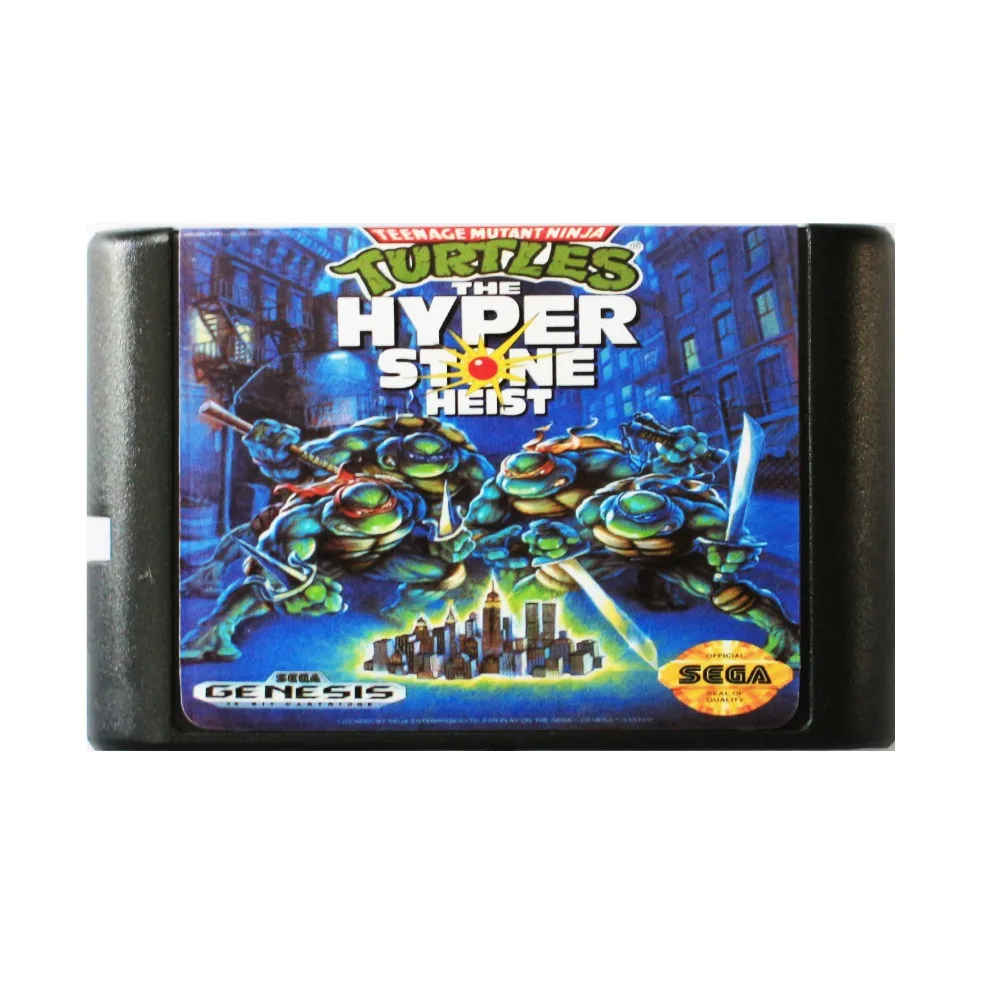 Turtles The Hyperstone Heist 16 bit MD Game Card For Sega Mega Drive For SEGA Genesis
Turtles The Hyperstone Heist 16 bit MD Game Card For Sega Mega Drive For SEGA Genesis