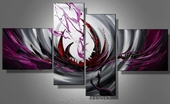 Hot Modern Phoenix Line Flower Landscape Oil Painting On Canvas 4 Panel Art Set Home Abstract Wall Decor Picture for Living Room
Hot Modern Phoenix Line Flower Landscape Oil Painting On Canvas 4 Panel Art Set Home Abstract Wall Decor Picture for Living Room