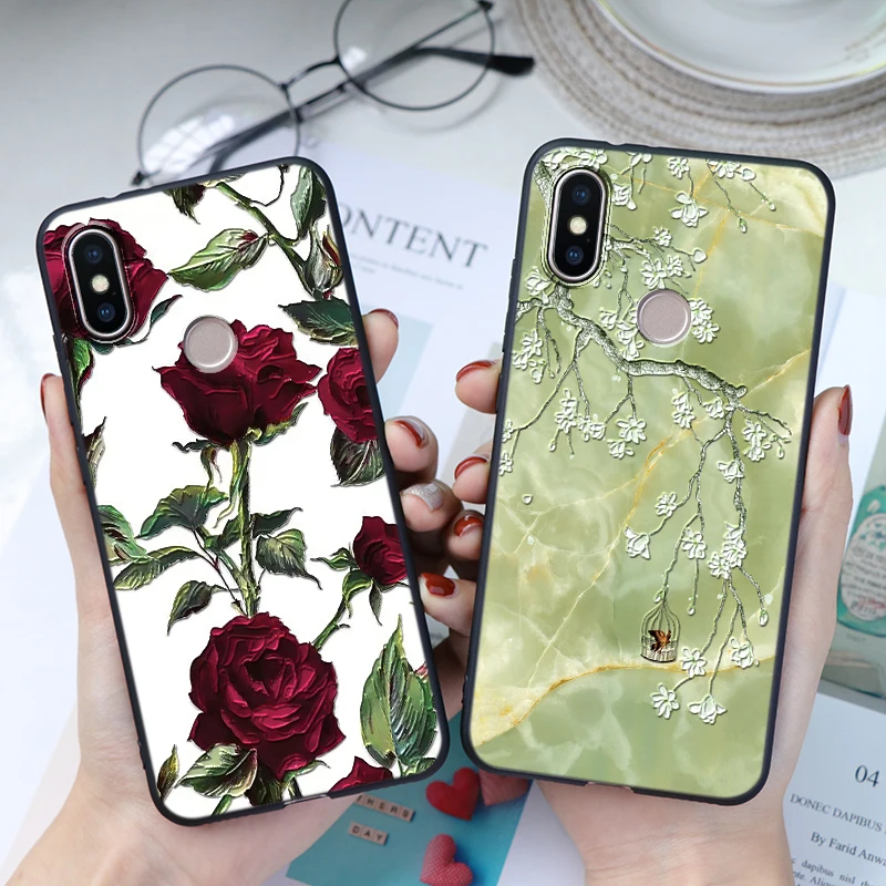 Black Matte Case For Xiaomi Mi 9T Pro 9 SE A1 A2 8 Lite Pocophone F1 3D Flower Emboss Cover For Redmi 7 5 Plus 5A 6 Pro 6A Shell
Black Matte Case For Xiaomi Mi 9T Pro 9 SE A1 A2 8 Lite Pocophone F1 3D Flower Emboss Cover For Redmi 7 5 Plus 5A 6 Pro 6A Shell
