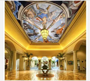 Customized 3d wallpaper 3d ceiling wallpaper murals Bible of fairy tale characters of European zenith mural room decoration
Customized 3d wallpaper 3d ceiling wallpaper murals Bible of fairy tale characters of European zenith mural room decoration
