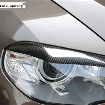 Carbon Fiber Headlights Eyebrows Eyelids for bmw x5 e70 Accessories Front Headlamp Eyebrows Car Styling
Carbon Fiber Headlights Eyebrows Eyelids for bmw x5 e70 Accessories Front Headlamp Eyebrows Car Styling