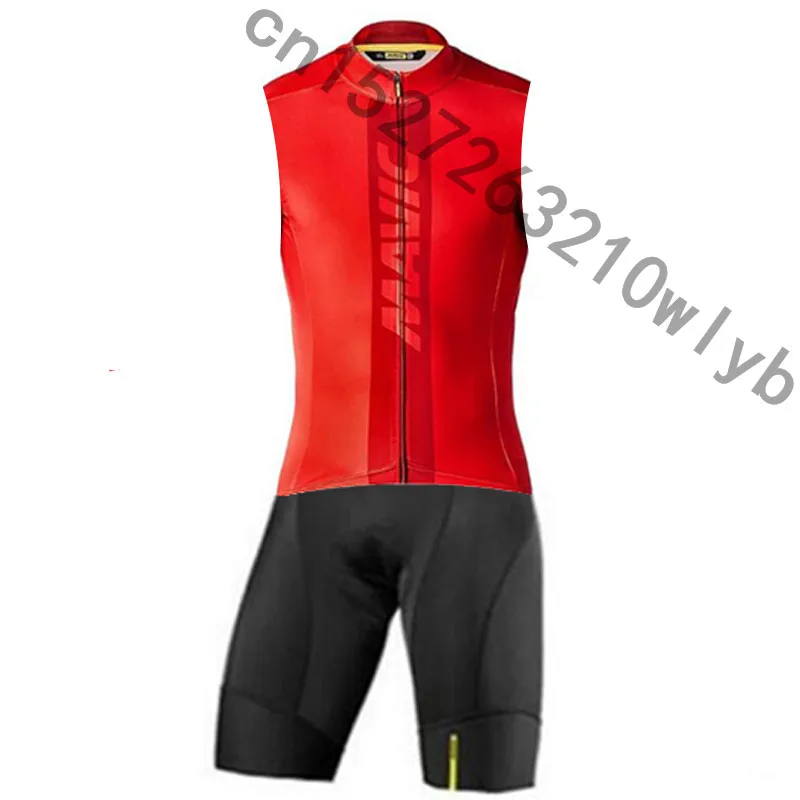 2019 New Summer Mavic Team Men's Triathlon Cycling Jersey sleeveless sleeve Cycling Clothing outdoor sport Ropa Ciclismo hombre
2019 New Summer Mavic Team Men's Triathlon Cycling Jersey sleeveless sleeve Cycling Clothing outdoor sport Ropa Ciclismo hombre