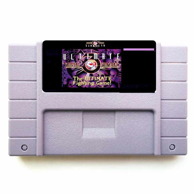 Ultimate Mortal Kombat III 16 bit NTSC Big Gray (Super Nitd) Game Card For US Version Game Player
Ultimate Mortal Kombat III 16 bit NTSC Big Gray (Super Nitd) Game Card For US Version Game Player