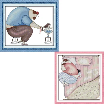 New arrival Father's love DMC Counted Chinese Cross Stitch Kits printed Cross-stitch set Embroidery Needlework
New arrival Father's love DMC Counted Chinese Cross Stitch Kits printed Cross-stitch set Embroidery Needlework