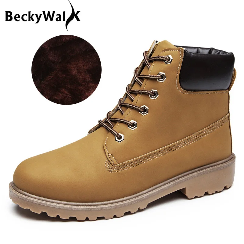 Female Work Boots Winter Plush Women Snow Boots Waterproof Plus Size Round Toe Martin Ankle Boots Casual Shoes Woman 41 WSH2479
Female Work Boots Winter Plush Women Snow Boots Waterproof Plus Size Round Toe Martin Ankle Boots Casual Shoes Woman 41 WSH2479